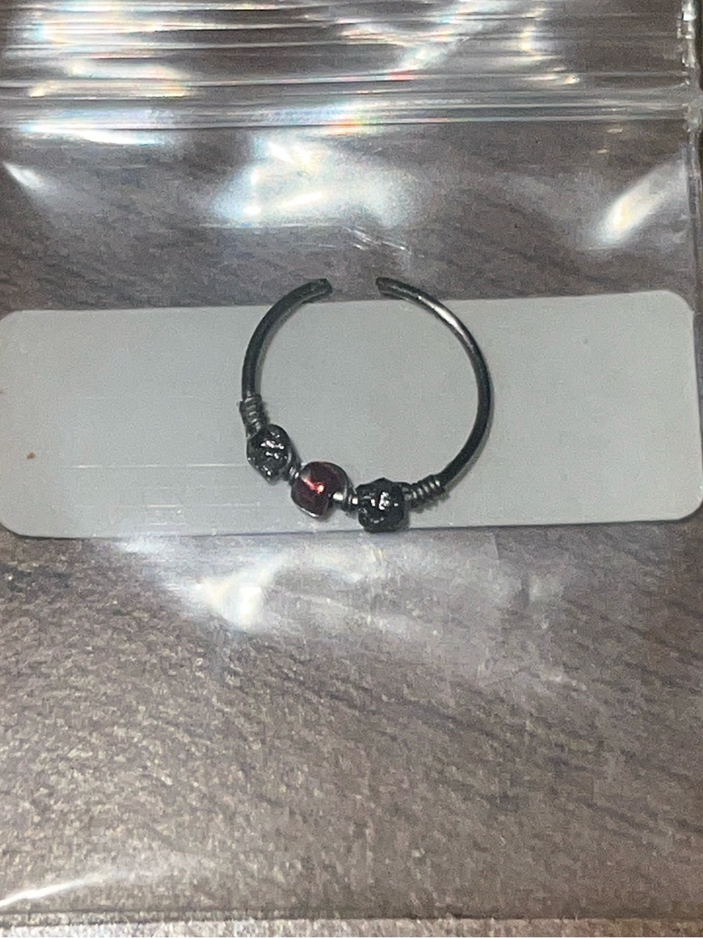 22 Gauge Titanium Nose Hoop